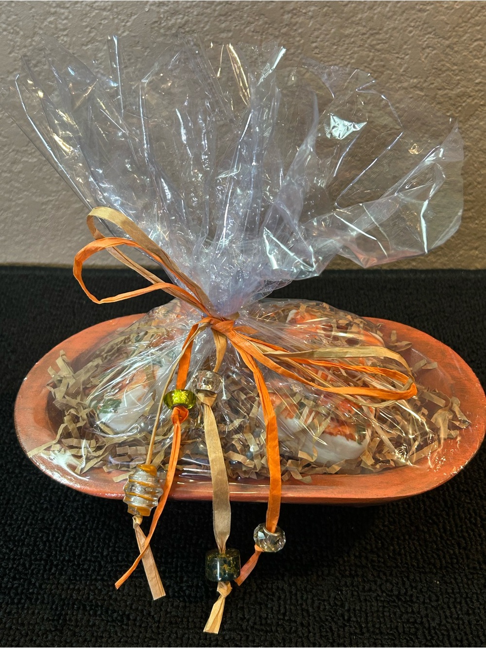 🍁🍂Autumn Themed Soap Gift Set. Packaged in Matching Dough Bowl. Fall Decor🍂🍁